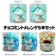 チョコミントメレンゲ5本セット　上糖舶来