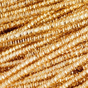 uCg`FbNp[ Bright Check Purl Gold 2mJbg