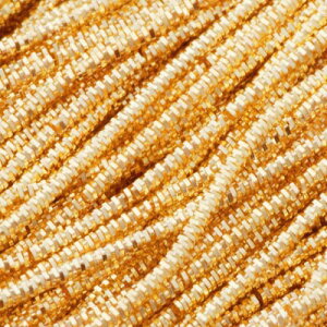 uCg`FbNp[ Bright Check Purl Gold 2mJbg