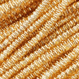 ブライトチェックパール Bright Check Purl Gold ＜2mカット＞