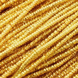ブライトチェックパール Bright Check Purl YellowGold ＜2mカット＞