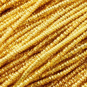uCg`FbNp[ Bright Check Purl YellowGold 2mJbg