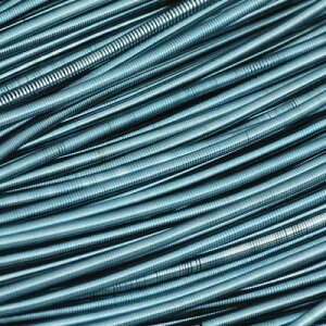 �J���[�h�p�[�� Coloured Purl (shiny) Foggy Turquoise Blue ��2m�J�b�g��