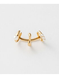 レインジカフス パール Jouete ジュエッテ アクセサリー・腕時計 イヤリング・イヤーカフ イエロー【送料無料】[Rakuten Fashion]