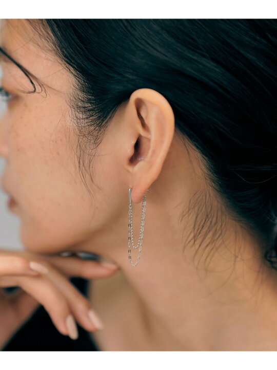 楽天市場】ピアス ダブルチェーン Jouete ジュエッテ アクセサリー 