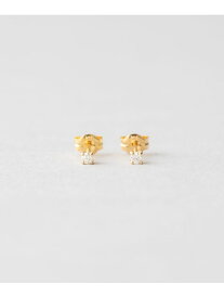 K18YG 一粒ダイヤモンド ピアス Jouete ジュエッテ アクセサリー・腕時計 ピアス イエロー【送料無料】[Rakuten Fashion]