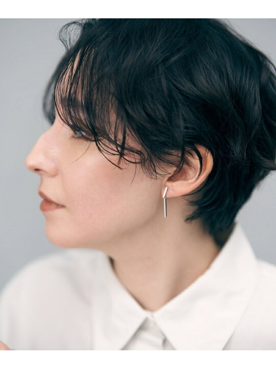 楽天市場】ジルコニア ストレート ピアス Jouete ジュエッテ 