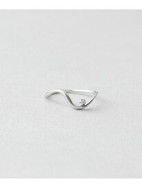 K10WG ピンキーリング ダイヤモンド Jouete ジュエッテ アクセサリー・腕時計 リング・指輪 ホワイト【送料無料】[Rakuten Fashion]