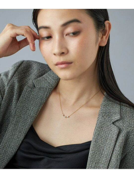楽天市場】[パールネックレス] カーブ Jouete ジュエッテ アクセサリー 