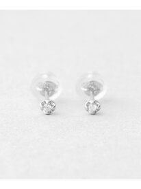 K10WG ダイヤモンド ピアス Jouete ジュエッテ アクセサリー・腕時計 ピアス ホワイト【送料無料】[Rakuten Fashion]
