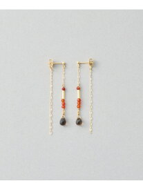 [パレット] ピアス カーネリアン*スモーキークォーツ Jouete ジュエッテ アクセサリー・腕時計 ピアス ゴールド【送料無料】[Rakuten Fashion]