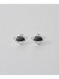 [ジェム] ピアス ブラックカルセドニー Jouete ジュエッテ アクセサリー・腕時計 ピアス シルバー【送料無料】[Rakuten Fashion]