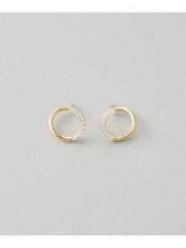 [サークルピアス] ジルコニア Jouete ジュエッテ アクセサリー・腕時計 ピアス ゴールド【送料無料】[Rakuten Fashion]