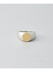 [WEB LIMITED] シグネットリング コンビカラー Jouete ジュエッテ アクセサリー・腕時計 リング・指輪 シルバー【送料無料】[Rakuten Fashion]