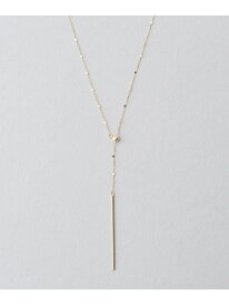 K10YG ロング ネックレス Jouete ジュエッテ アクセサリー・腕時計 ネックレス イエロー【送料無料】[Rakuten Fashion]