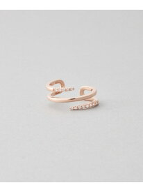 [フォークリング] ジルコニア Jouete ジュエッテ アクセサリー・腕時計 リング・指輪 レッド【送料無料】[Rakuten Fashion]
