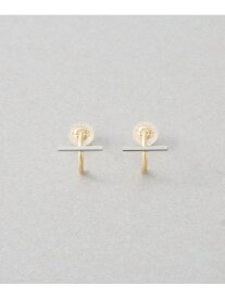 K10 ピアス クロス コンビカラー Jouete ジュエッテ アクセサリー・腕時計 ピアス ゴールド【送料無料】[Rakuten Fashion]