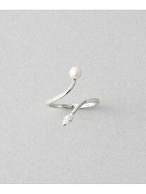 [フォークリング] パール*ジルコニア Jouete ジュエッテ アクセサリー・腕時計 リング・指輪 シルバー【送料無料】[Rakuten Fashion]