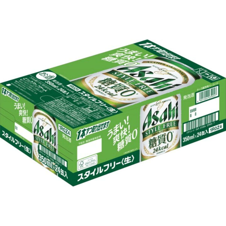 楽天市場】アサヒ スタイルフリー 350ml 缶 24本入 発泡酒 缶ビール 