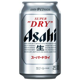 アサヒ ビール スーパードライ 350ml 缶 24本入 缶ビール 【2ケースまで同梱可】