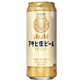 アサヒ 生ビール マルエフ 500ml 缶ビール 24本入 ケース