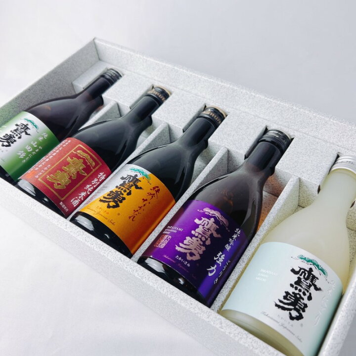 楽天市場】日本酒 セット 鷹勇 純吟・純米酒 ミニボトルセット 300ml 5  