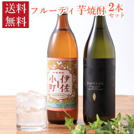 焼酎 フルーティ 芋焼酎 飲み比べ 900ml 2本 セット だいやめ 伊佐小町 焼酎セット 瓶 送料無料 ギフト