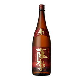 芋焼酎 いも焼酎 紫芋仕込み　赤薩摩　25度　1800ml 1.8L 薩摩酒造