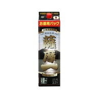 芋焼酎 若松酒造 薩摩一 25度 2.7L 紙パック 2700ml いも焼酎