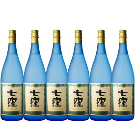 送料無料 芋焼酎 七窪 ななくぼ 25度 瓶 1800ml 6本セット 東酒造 いも焼酎 ケース買い