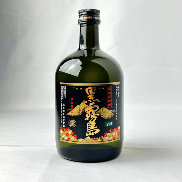 楽天市場】霧島酒造 芋焼酎 黒霧島 25度 瓶 720ml : 酒食材基地 