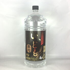 麦焼酎 いいとも 黒麹 25度 4000ml 4Lペット 雲海酒造