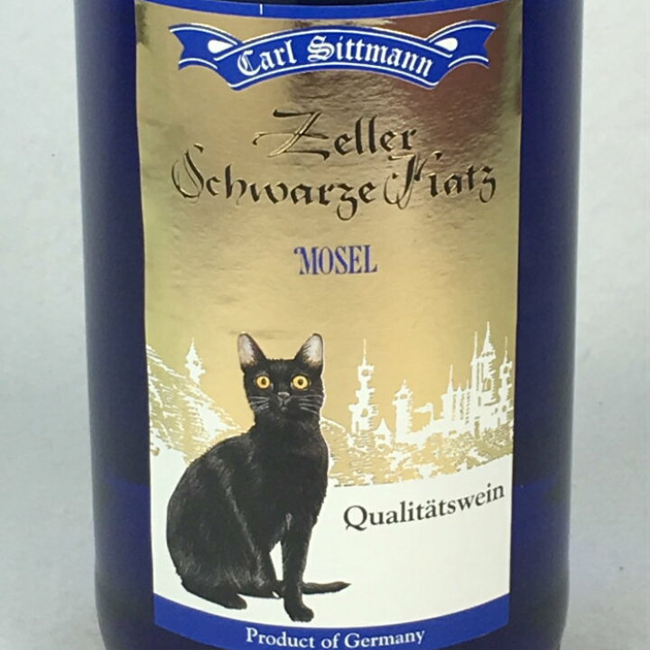 楽天市場 白ワイン ドイツワイン ツェラーシュバルツカッツ ｑｂａ ブルーボトル 白ワイン 甘口ドイツワイン 750ml 酒食材基地プラットダルジャン