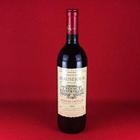 赤ワイン シャトー ボーセジュール 1998 カスティヨン・コート・ド・ボルドー 750ml フランス ボルドー