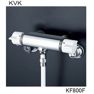 KVK 浴室用 KF800F サーモスタット式シャワー(シャワー専用型)