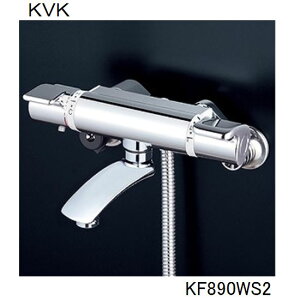 KVK 浴室用 KF890WS2 サーモスタット式シャワー