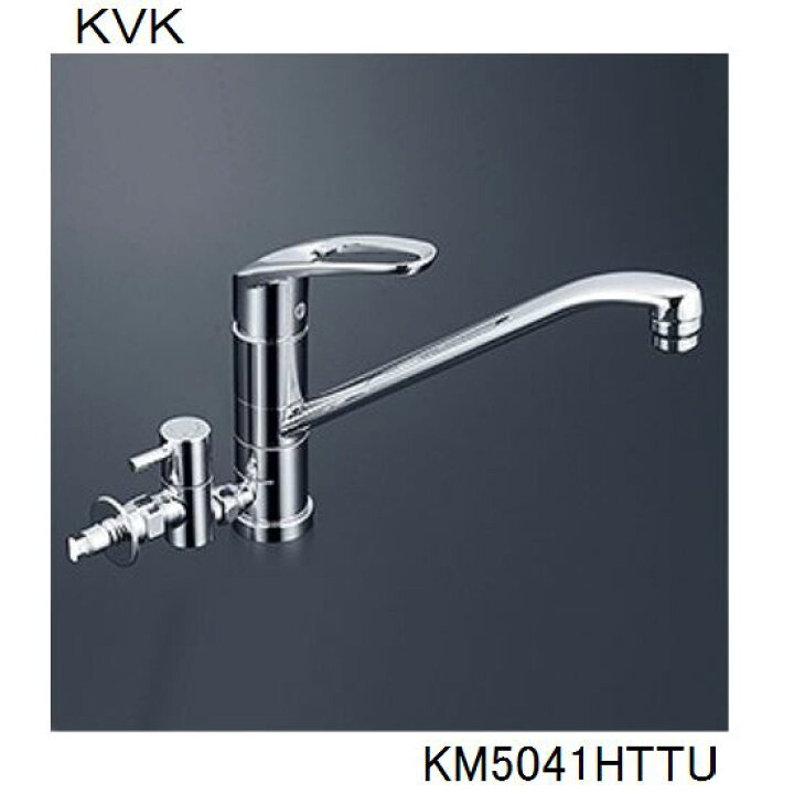 楽天市場】KVK キッチン用 KM5041HTTU シングル混合栓 水栓 : ジュール 