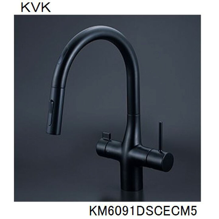 楽天市場】KVK キッチン用 KM6091DSCECM5 ビルトイン浄水器用シングル 