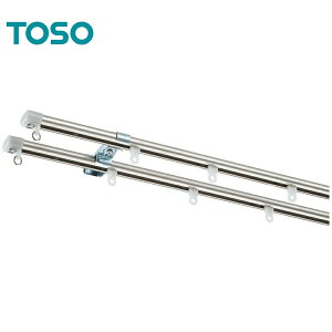 TOSO �j���[����C�^�E�X�e�����X �^�C�v�F�_�u�� �T�C�Y�F1.82m �J�[�e�����[�� ������� �V�� ���� ��� ���t�� DIY
