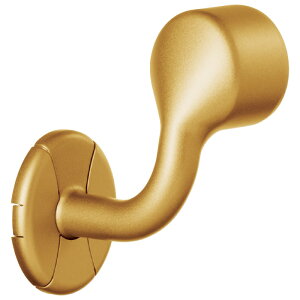 手すり 金物 マツ六 35mm 横受エンドブラケット・左用 BD-10LG ゴールド 部品 手摺 tesuri 玄関 階段 トイレ diy 介護