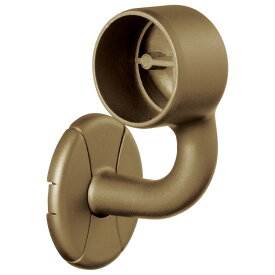 手すり 金物 マツ六 35mm 横受エンドブラケット・右用 BD-10RB ブラウン 部品 手摺 tesuri 玄関 階段 トイレ diy 介護