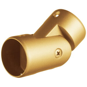 手すり 金物 マツ六 35mm L自在ジョイント BD-23G ゴールド 部品 手摺 tesuri 玄関 階段 トイレ diy 介護