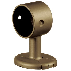 手すり 金物 マツ六 35mm Eエンドブラケット・カバー付 BD-50B ブラウン 部品 手摺 tesuri 玄関 階段 トイレ diy 介護