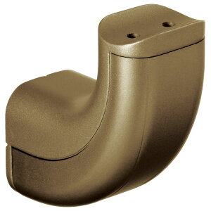 手すり 金物 マツ六 35mm ブラケット横型Nカバー付 BD-54B ブラウン 部品 手摺 tesuri 玄関 階段 トイレ diy 介護