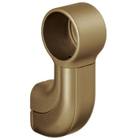 手すり 金物 マツ六 35mm ベースプレート用エンドブラケットカバー付 右用 BD-62RB ブラウン 部品 手摺 tesuri 玄関 階段 トイレ diy 介護