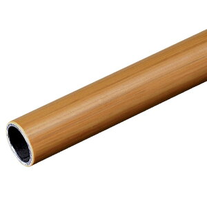 マツ六 35襖用脱着手すり棒 φ35×2000mm BF-10MB Mブラウン 手摺 tesuri 金物 部品 玄関 階段 トイレ diy 介護 後付 リフォーム 屋内 歩行者 補助 和室