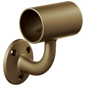 手すり 金物 マツ六 32mm 通しブラケット横型 BE-02B ブラウン 部品 手摺 tesuri 玄関 階段 トイレ diy 介護