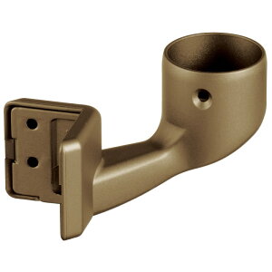 手すり 金物 マツ六 32mm 出隅ブラケットカバー付 BE-14B ブラウン 部品 手摺 tesuri 玄関 階段 トイレ diy 介護