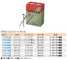 楽天市場 アマティ コンクリート釘の通販