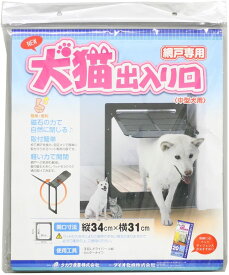 楽天市場 ダイオ化成 網戸専用犬猫出入り口の通販
